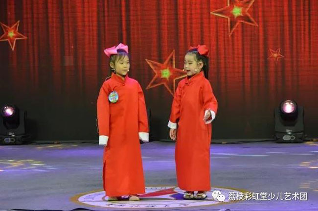 多彩話(huà)童年比賽現場(chǎng)